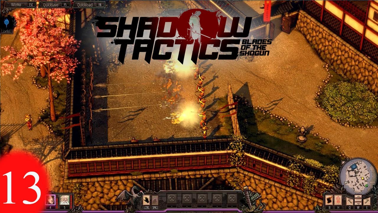 Shadow Tactics Mission 13 Walkthrough - Sunpu Castle