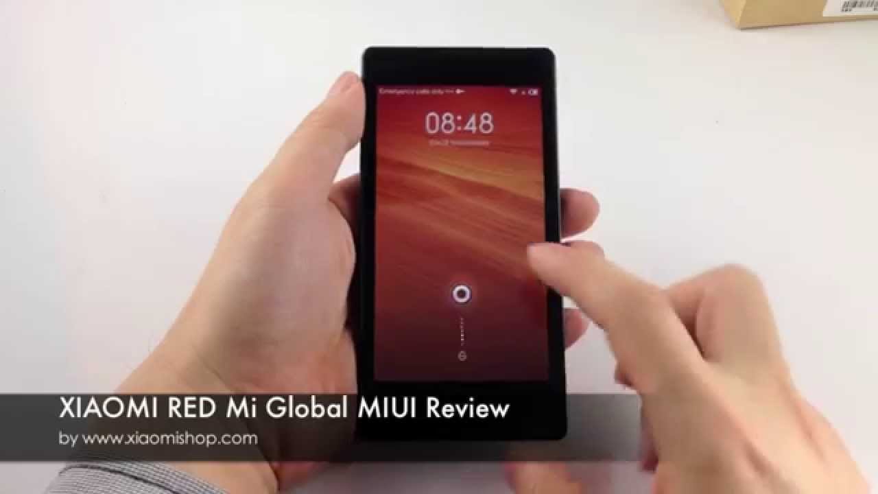 Xiaomi Hongmi Red Rice Redmi WCDMA English Review Global UI