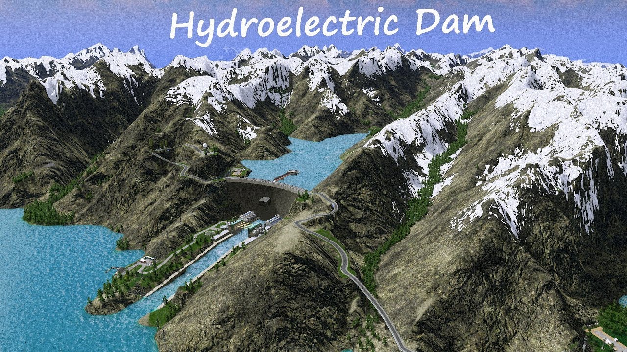 Cities Skylines: Swiss Hydroelectric Dam