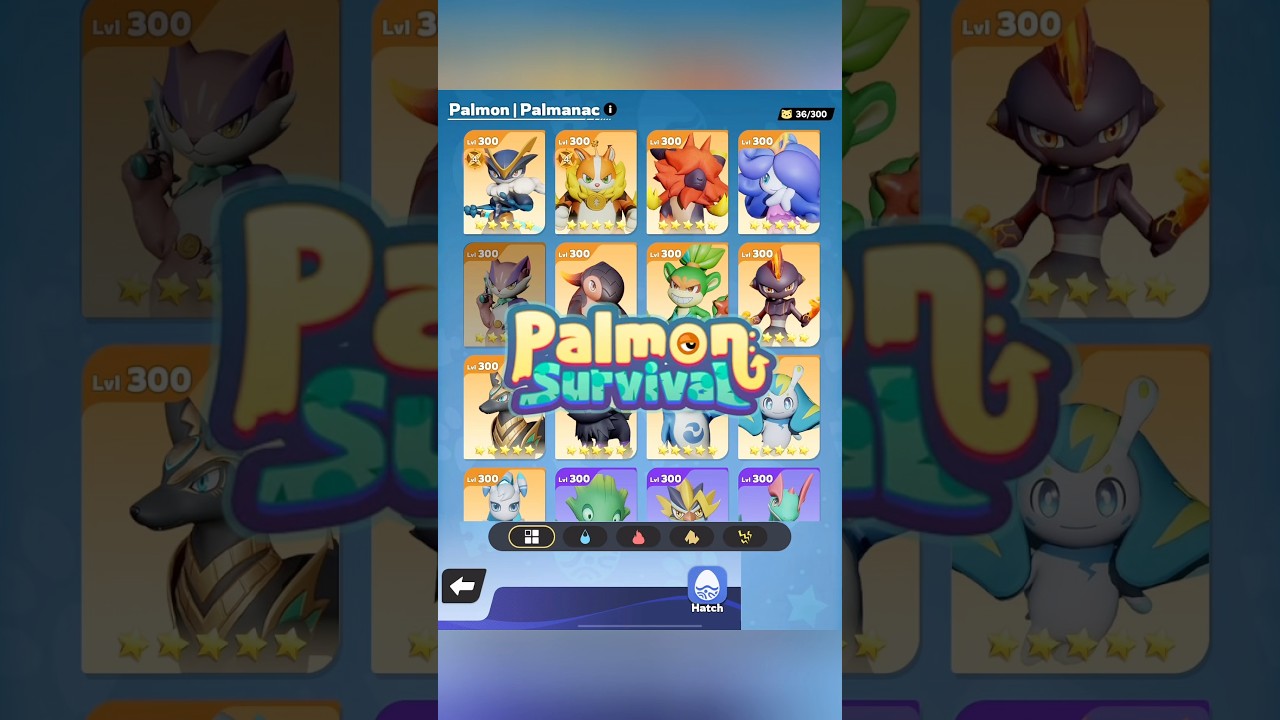 Best 5 Palmons To Upgrade in Palmon Survival! #PalmonShortsChallenge #PalmonSurvival