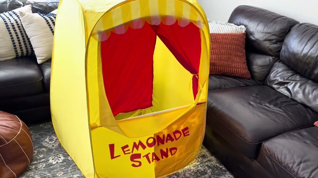 Watch before you buy- puppet theater and lemonade stand