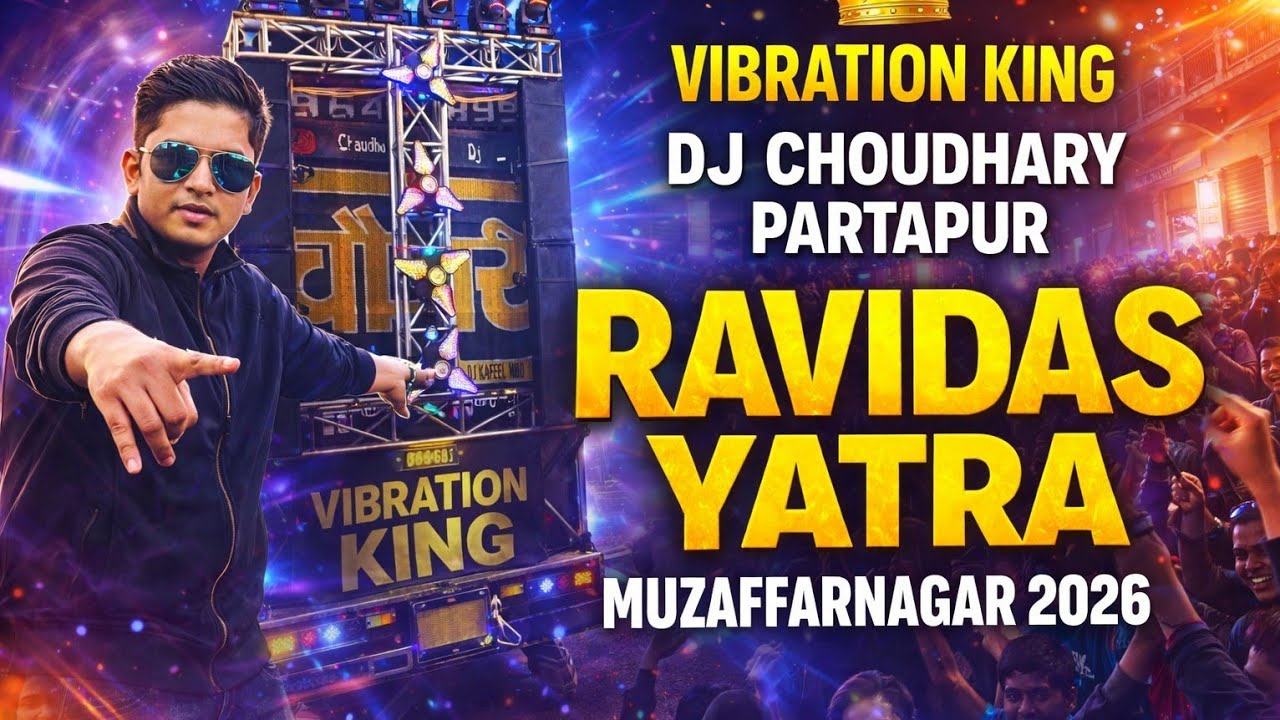 Dj choudhary partapur RAVIDAS YATRA MUZAFFARNAGAR 2026