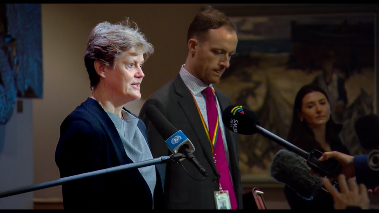 Security Council : Yemen Stakeout 🇬🇧Ambassador Barbara Woodward