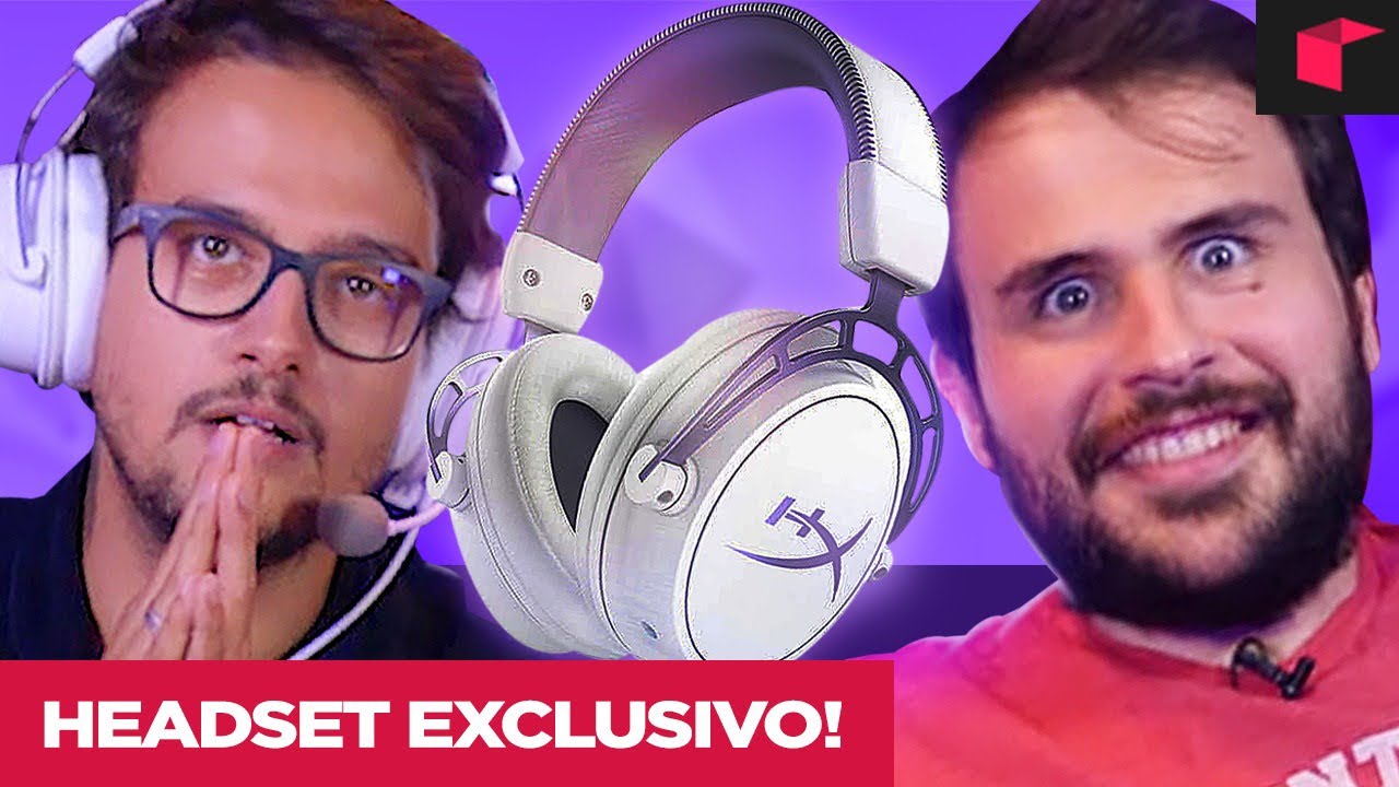 SÓ EXISTEM 499 desse HEADSET no BRASIL! 😱 - Unboxing HyperX Cloud Alpha Purple Edition