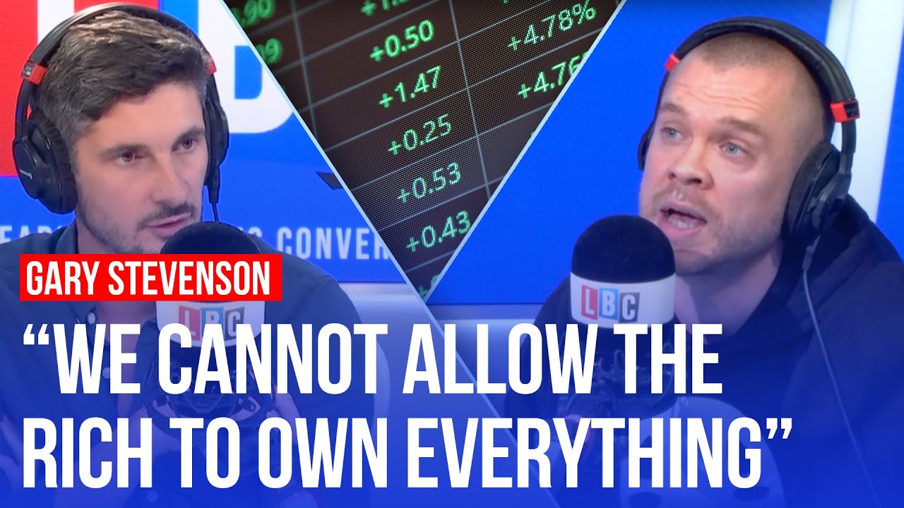 Gary Stevenson takes on LBC callers over wealth taxes
