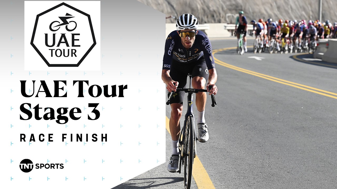 ON A MISSION 🚀 | UAE Tour Stage 3 Final KM's | TNT Sports Cycling