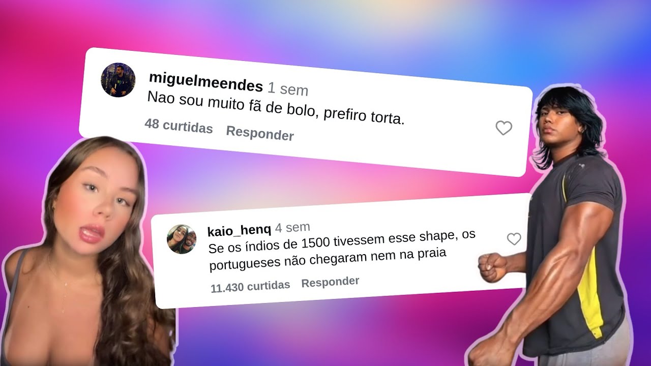Os Comentários MAIS Engraçados da Internet (Eu Não Aguentei 😂)