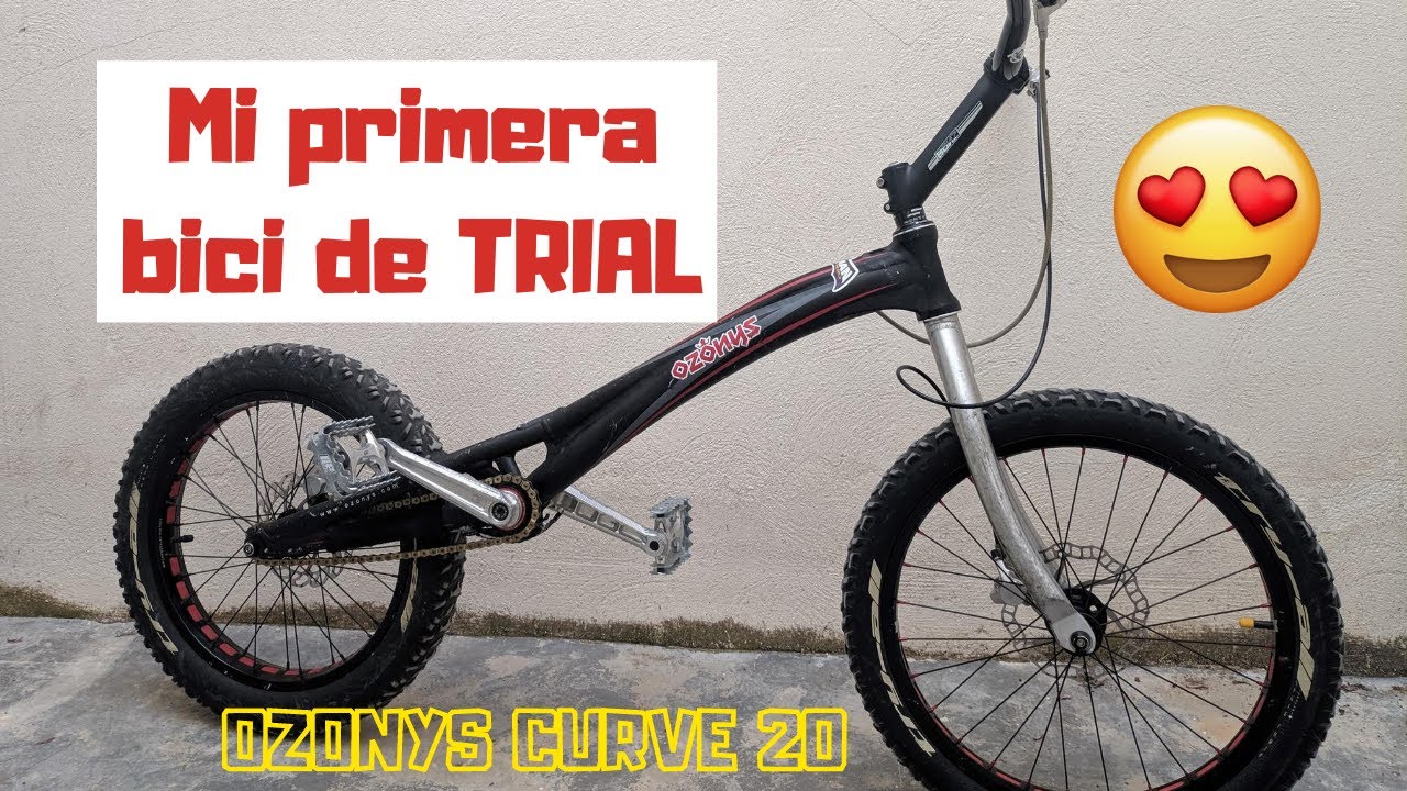 Me compro una bici de TRIAL. OZONYS CURVE V20