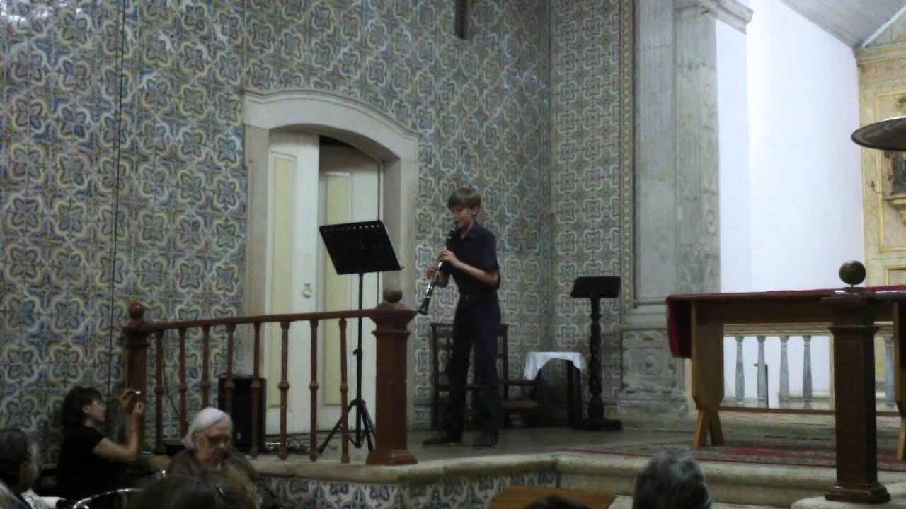 Giovanni Battista Pescetti ( Д. Б. Пешетти ) : Presto for Clarinet and Piano