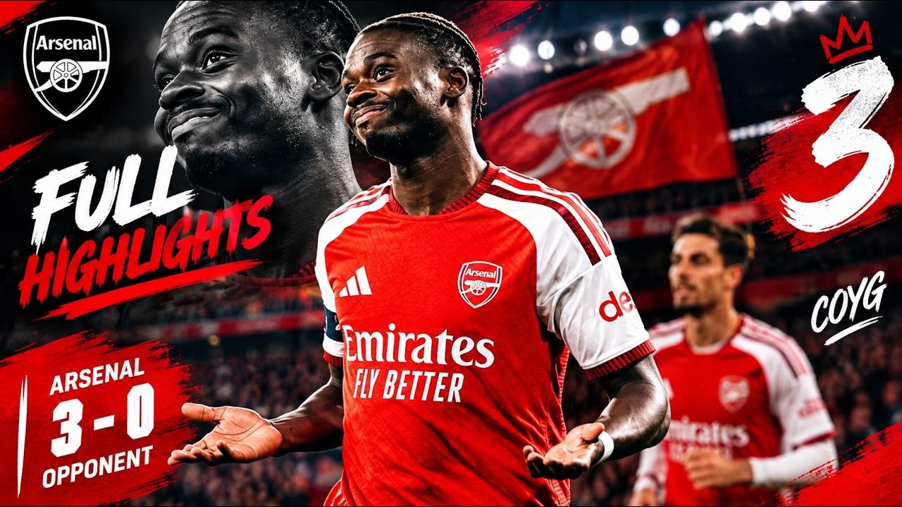 Arsenal vs Lille 3-0 EXTENDED HIGHLIGHTS ( UEFA Champions League 