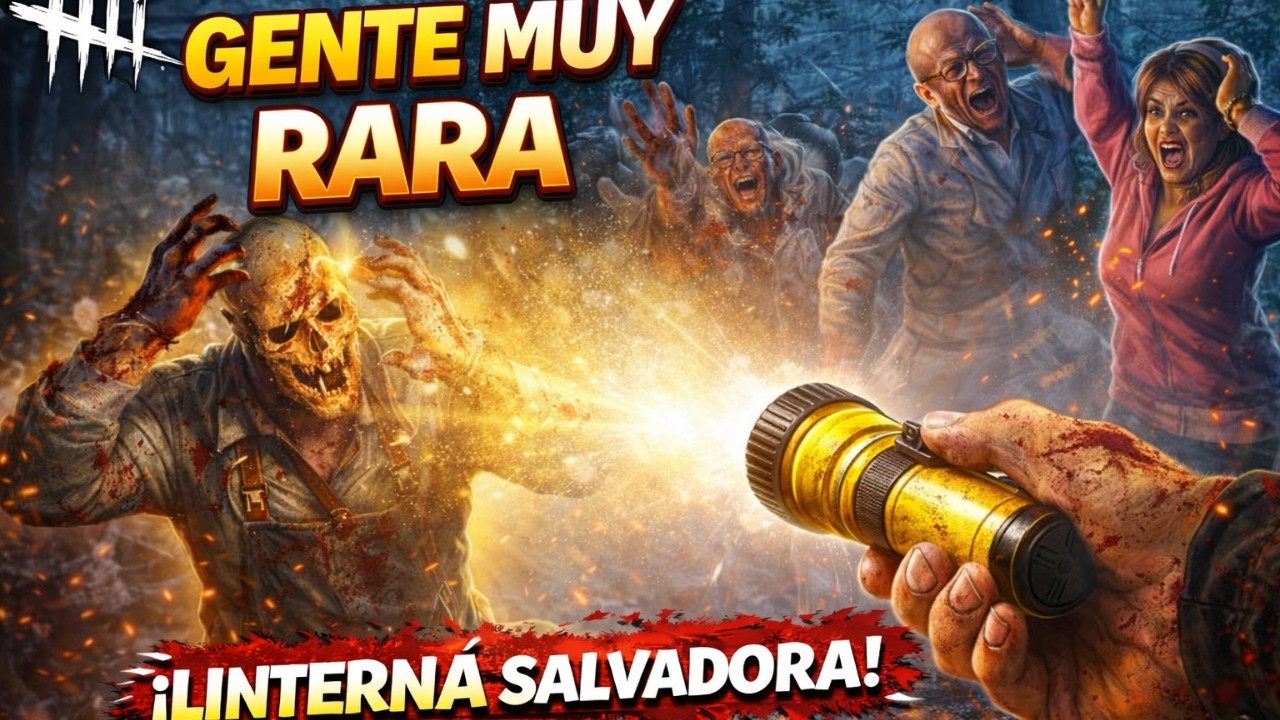 GENTE RARA y mi linterna salva la partida 🔦💥 | Dead by Daylight