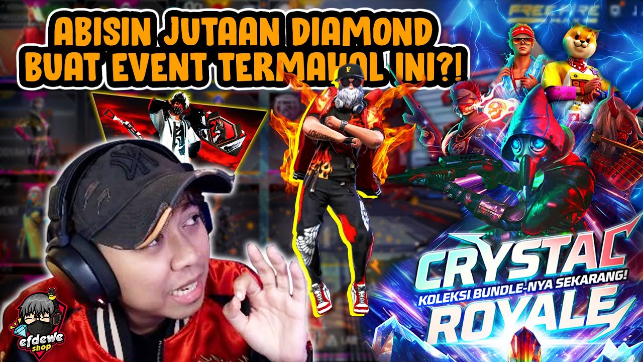 COBA BORONG EVENT TERMAHAL CRYSTAL ROYALE!! ADA BUNDLE CEPCIL?!