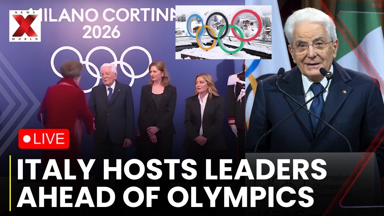 2026 Winter Olympics LIVE: Italy Hosts Global Leaders at Milan Palace | Olympics Opening Ceremony