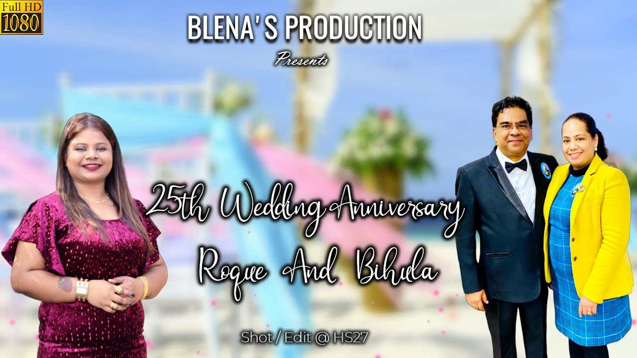 VIVA RJ ROQUE ANI BIHULA | NEW KONKANI | 25 WEDDING ANNIVERSARY SONG | BY BLENA FAIA