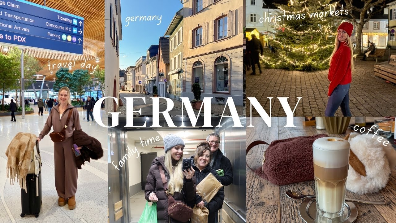Germany Family Travel Vlog | The Black Forest, 2 Christmas markets, Grocery shopping & family time