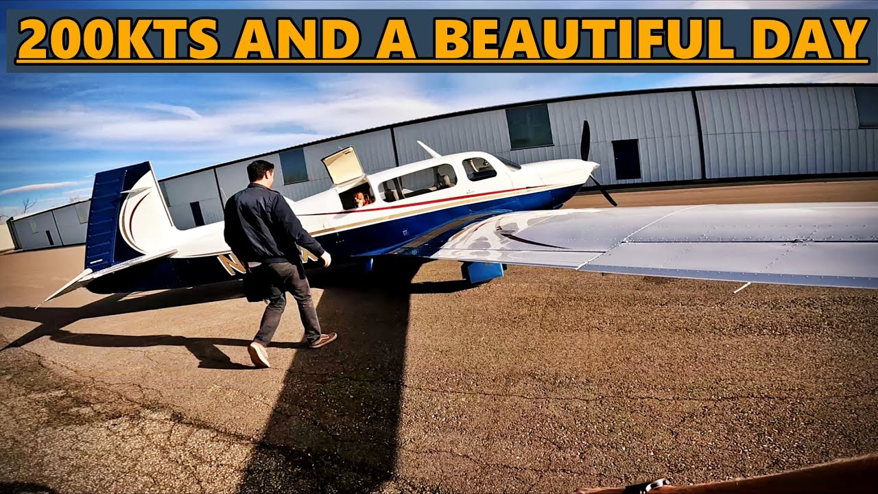 Mooney M20R Ovation Flight from KLMO to KCFO.