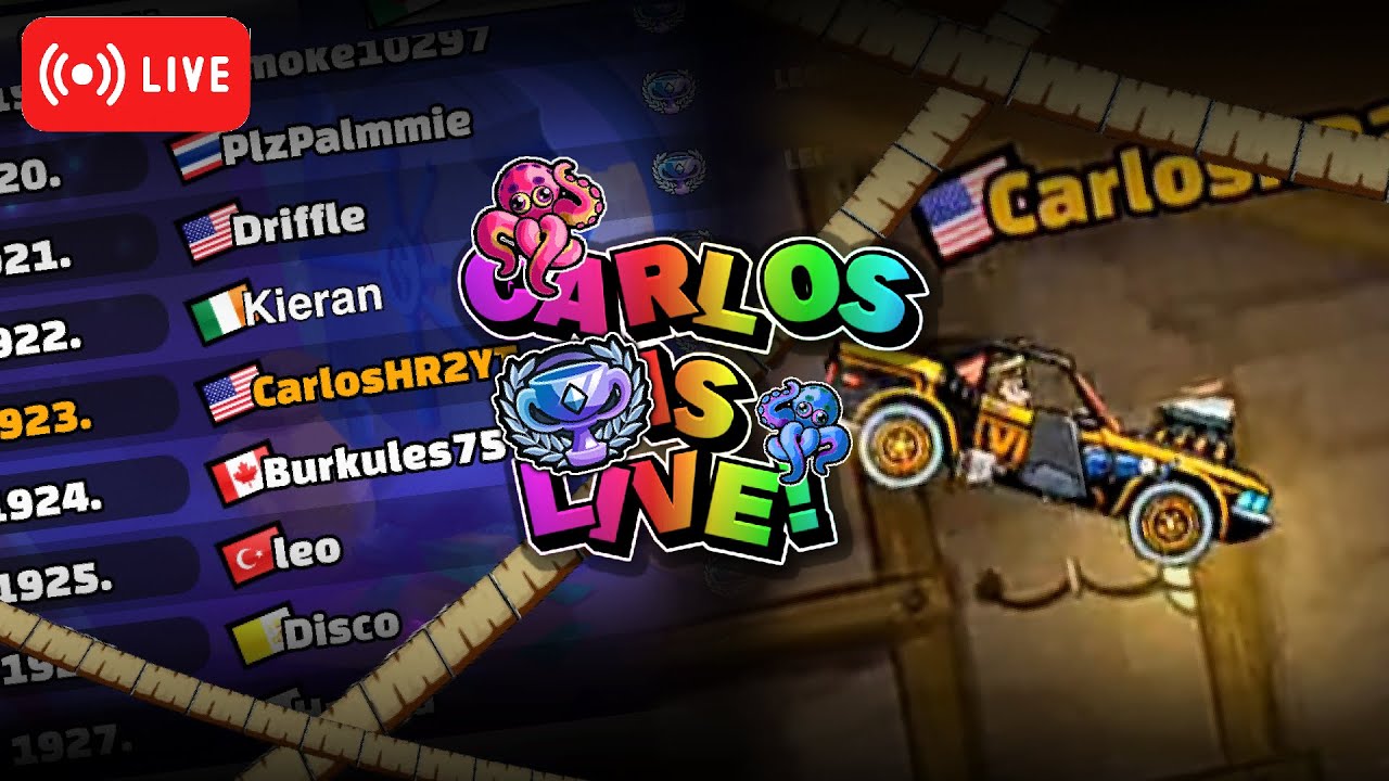 CHILL EVENING CUPS GRIND LEADERBOARD IN HILL CLIMB RACING 2 and more!!!