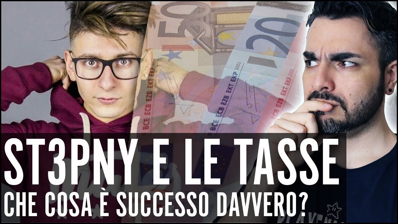 St3pny, 1 MILIONE di EURO di TASSE non pagate e la 