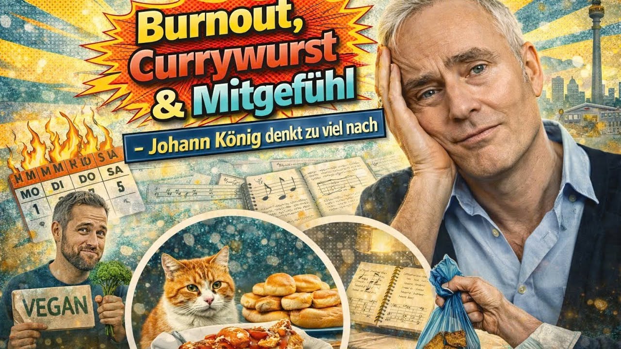 „Burnout, Currywurst & Mitgefühl – Johann König denkt zu viel nach“