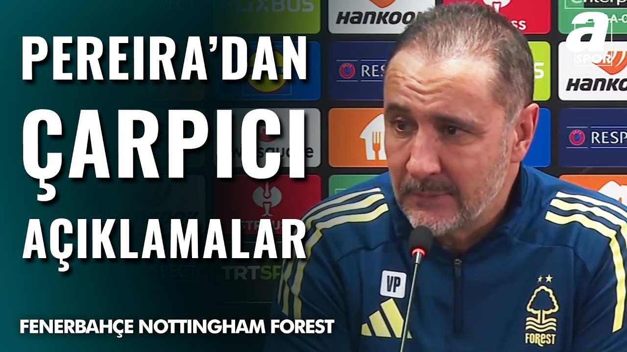 Vitor Pereira'dan FLAŞ Açıklamalar! 