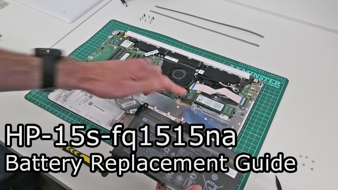 HP 15s-fq1515na Battery Replacement Guide