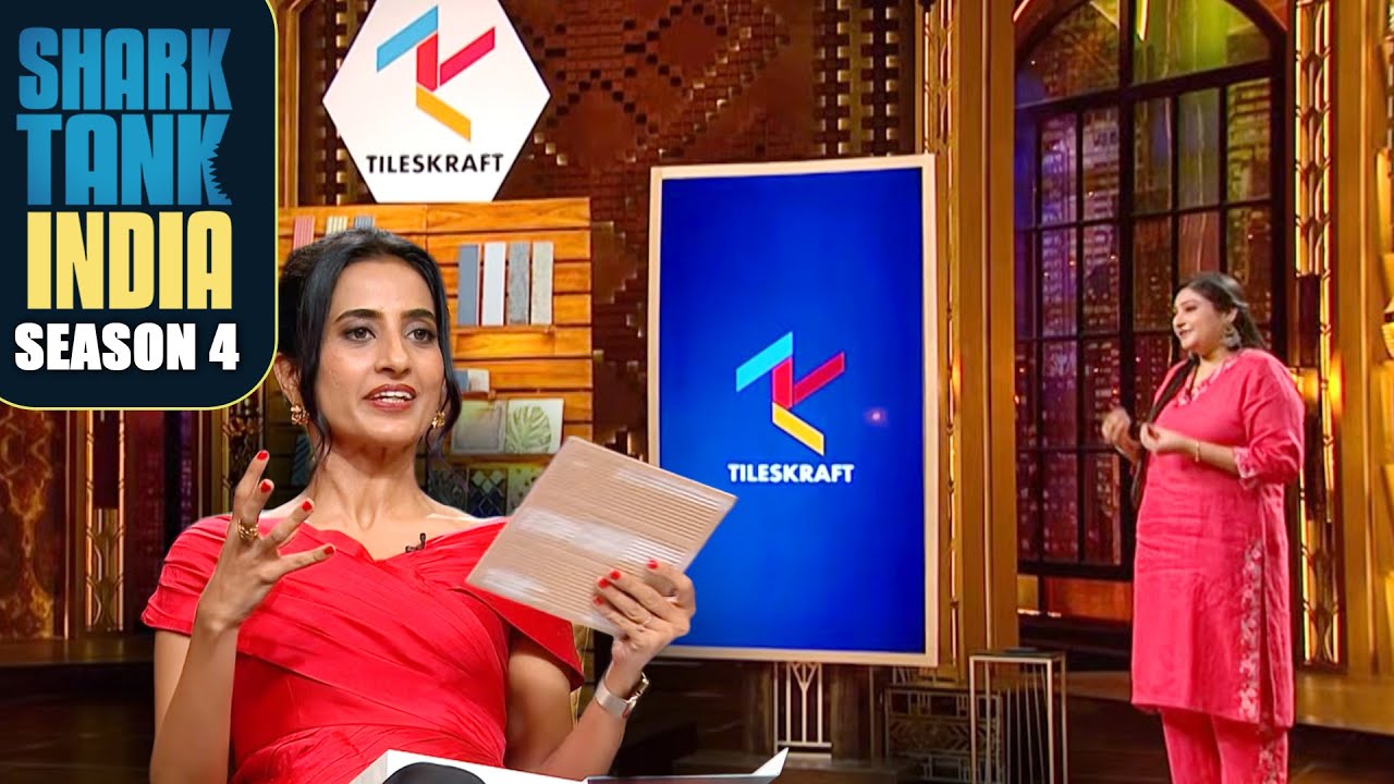 Tileskraft के साथ आसान renovation और ultra-stylish transformation | Shark Tank India S4 | Full Pitch