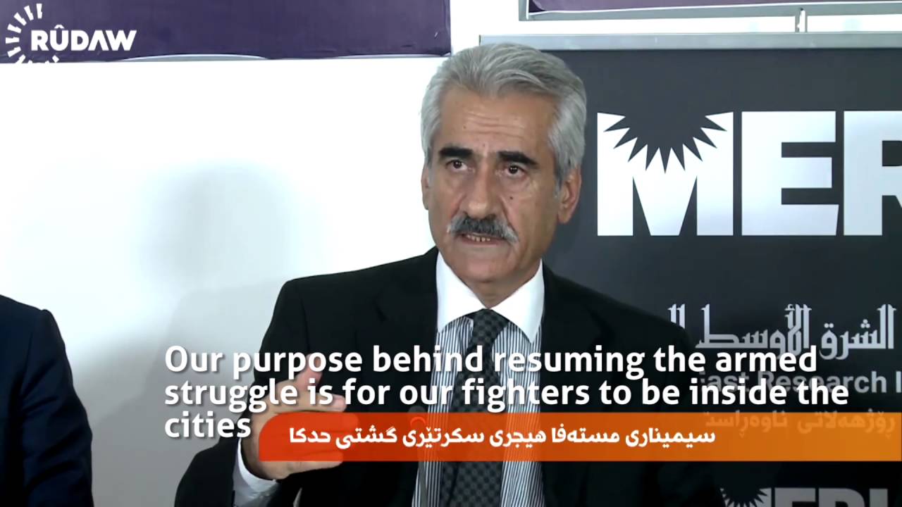 KDPI leader: Force is the only thing that may persuade Iran to accept its Kurds