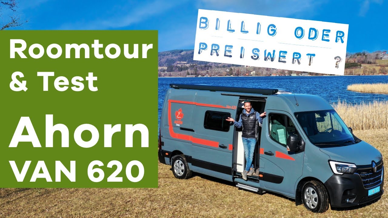 Ahorn Camp Van 620 Test - Ist der Kastenwagen billig oder preiswert?