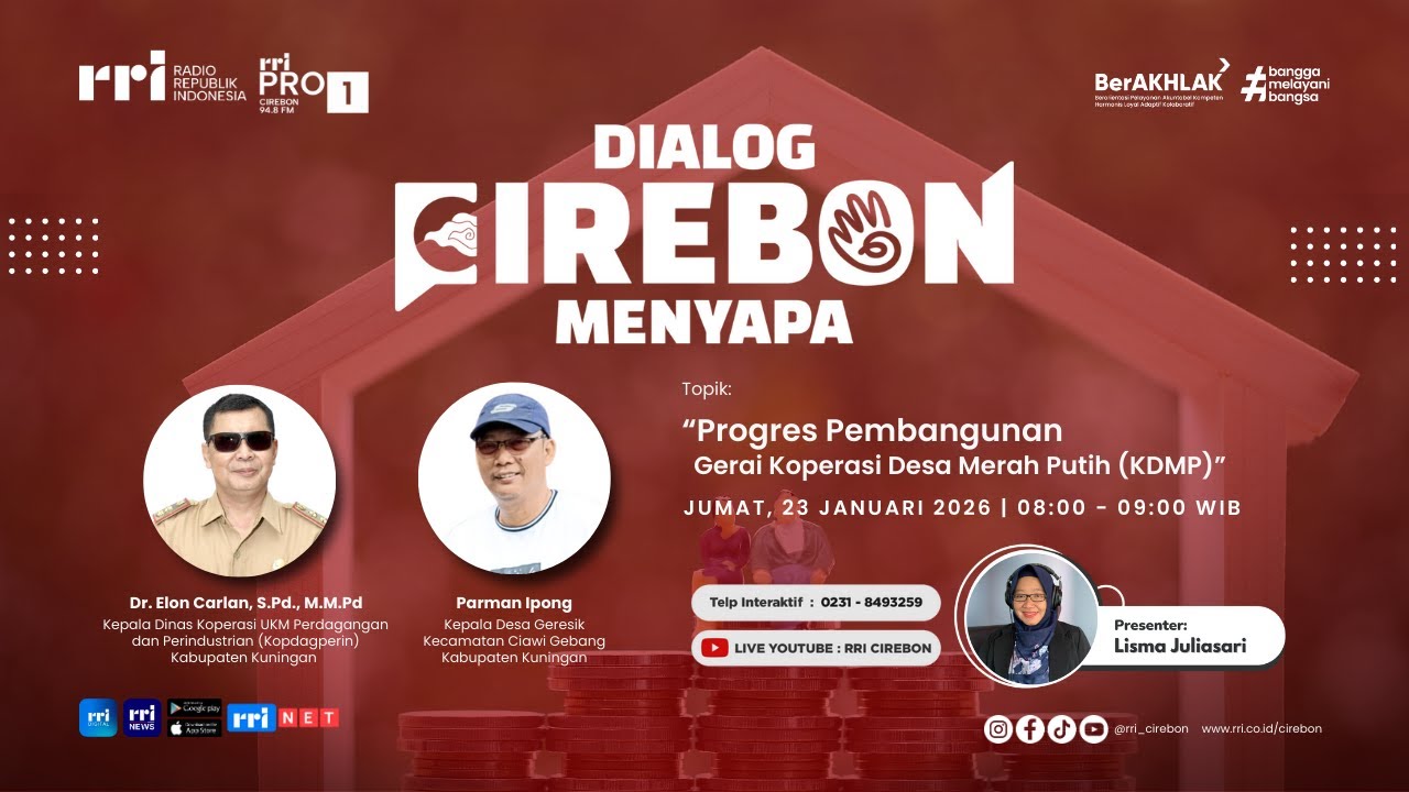 🔴 Progres Pembangunan Gerai Koperasi Desa Merah Putih (KDMP)
