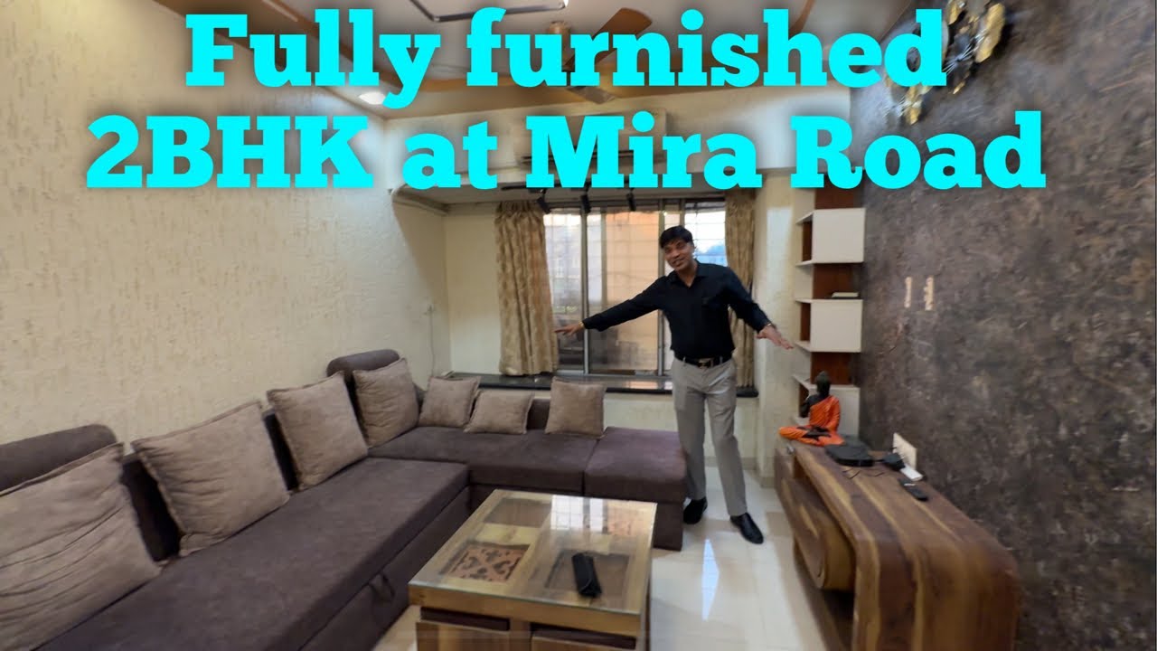 FULLY FURNISHED 2BHK AT KANAKIA BEVERLY PARK MIRAROAD #2bhk #furnishedapartments