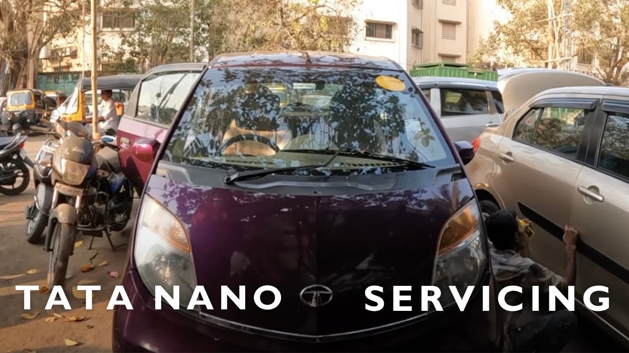 SERVICING TATA NANO: CHANGING ENGINE OIL, GEAR OIL, COOLANT, OIL FILTER AND AIR FILTER AFTER 6000 KM