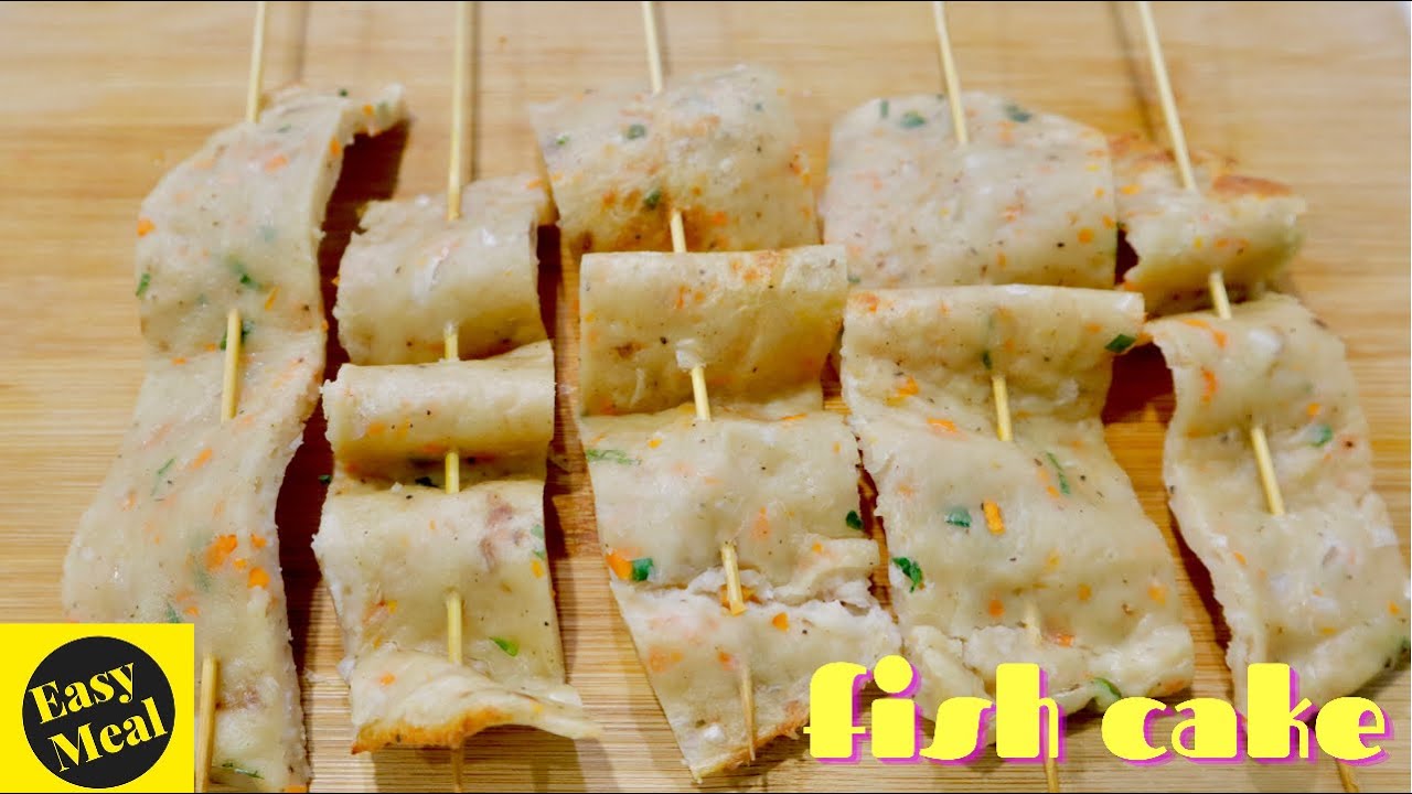 Fish Cakes Recipe | How to make easy korean homemade fish cake