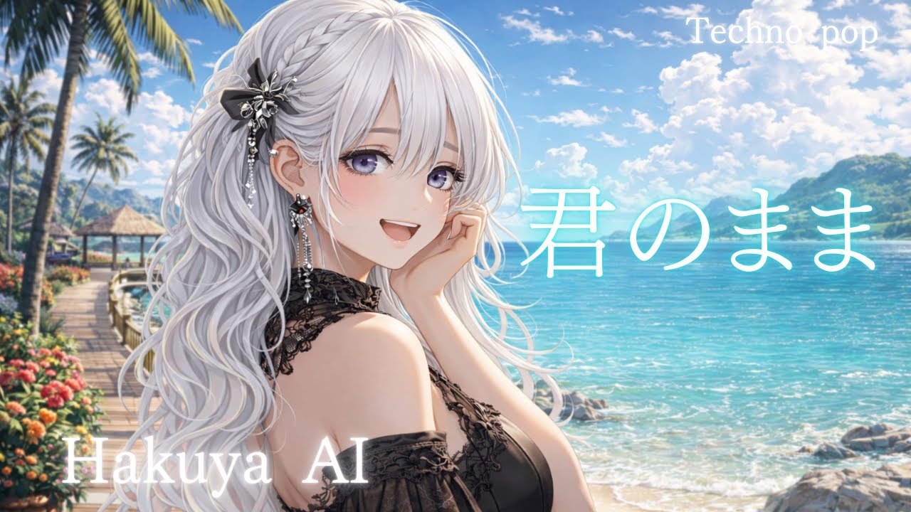 君のまま｜Hyper Pop / Techno Pop MV / Hakuya | 切ない失恋