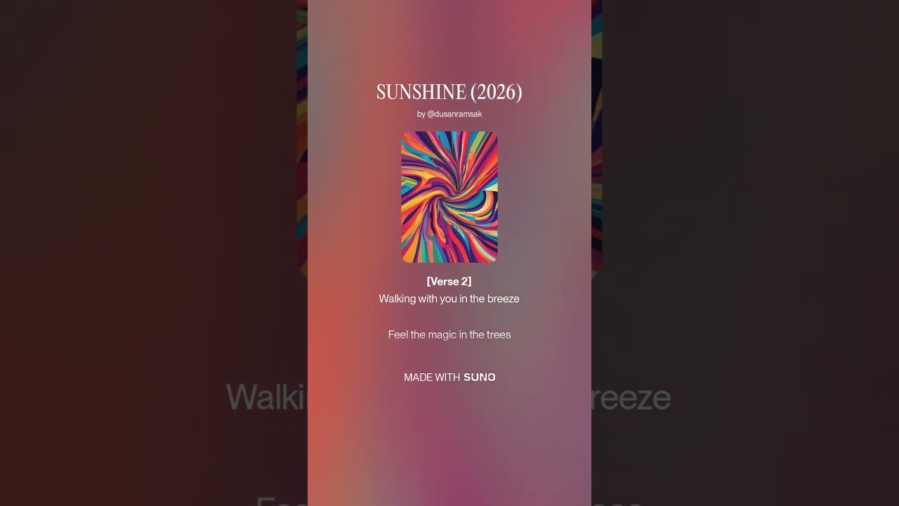 SUNSHINE 2026