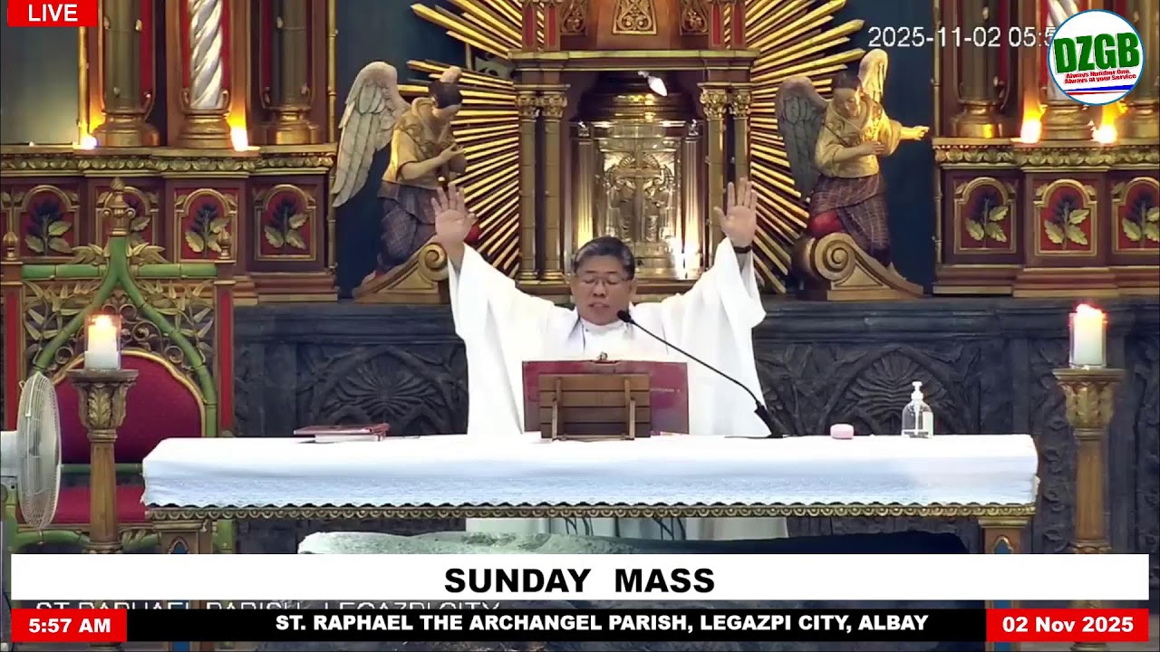 Holy Mass from St. Raphael the Archangel Parish, Legazpi City, Albay  | November 02, 2025