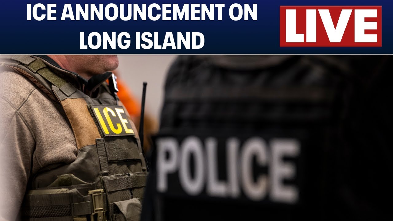 LIVE l ICE announcement on Long Island