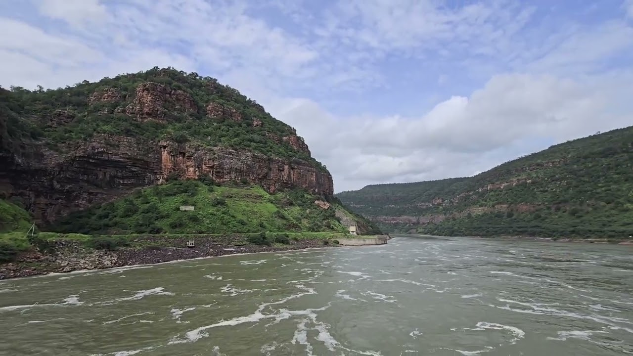 Krishna River at Srisailam