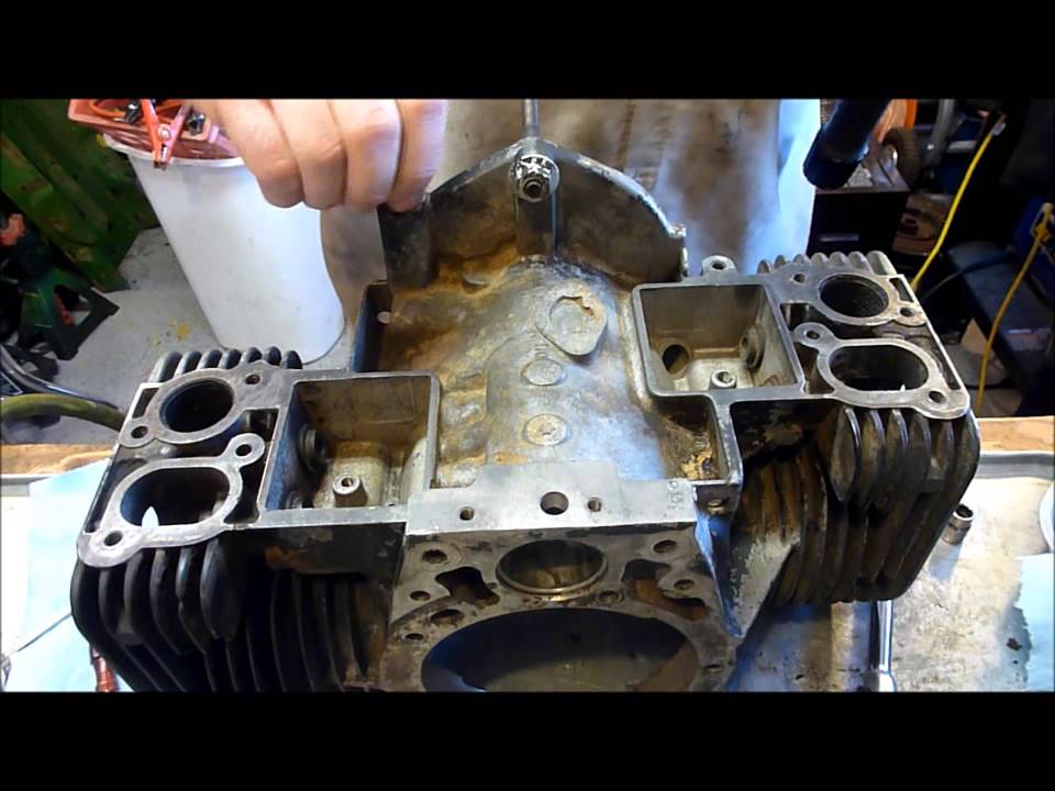 Rebuilding an Onan B34G (Part 3) Onan P and B series block Prep