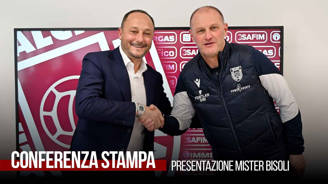 CONFERENZA STAMPA | presentazione mister Bisoli
