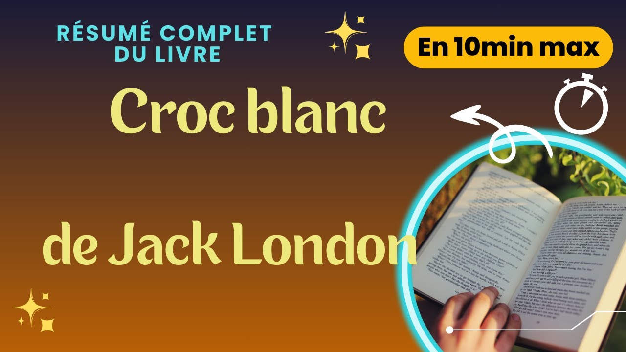 Croc blanc de Jack London , le résumé complet en 10minutes