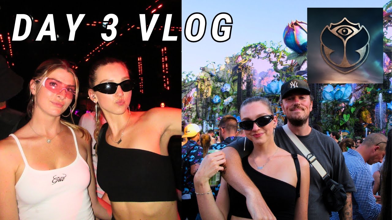 TOMORROWLAND 2024 DAY 3 VLOG 🌍 KEINEMUSIK, DAVID GUETTA, BENSLEY, ETC.