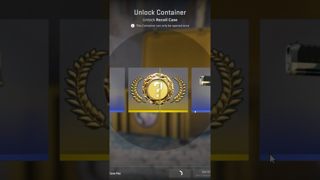 Recoil Case - GOLD GOLD GOLD #csgo #caseopening #cs2 #counterstrike #csgoclips #knifeunboxing #glove