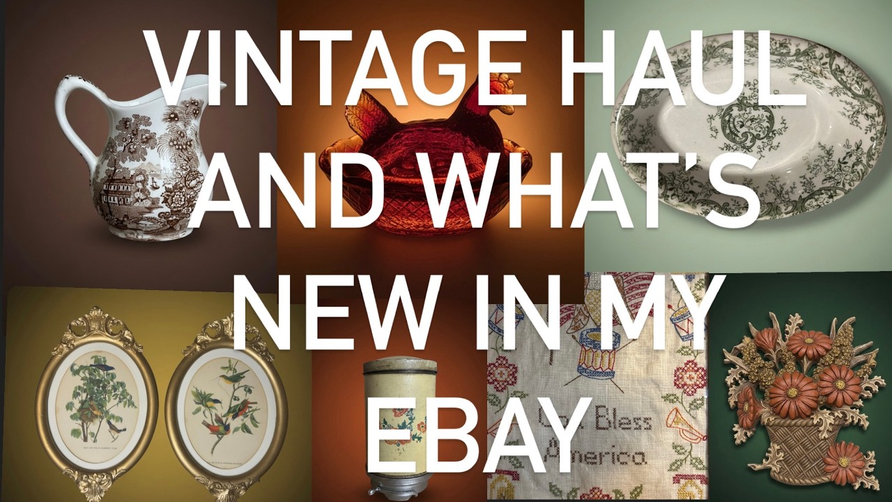 Покупки винтажных вещей | Что нового на eBay | Декор для дома