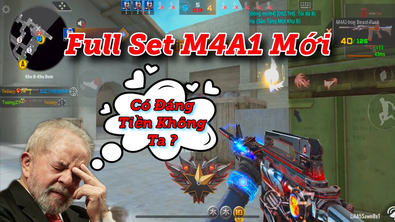 CF Legends | Стоит ли тратить деньги на полный комплект M4A1, Iron Beast и Punk (новое оружие, но...