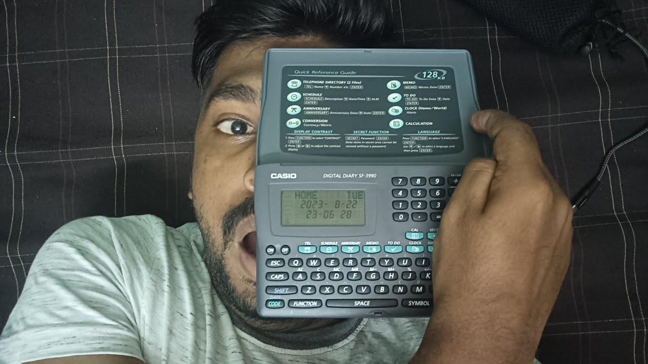 Unlocking Nostalgia: A Deep Dive into the Casio SF-3990 Digital Diary | Retro Tech