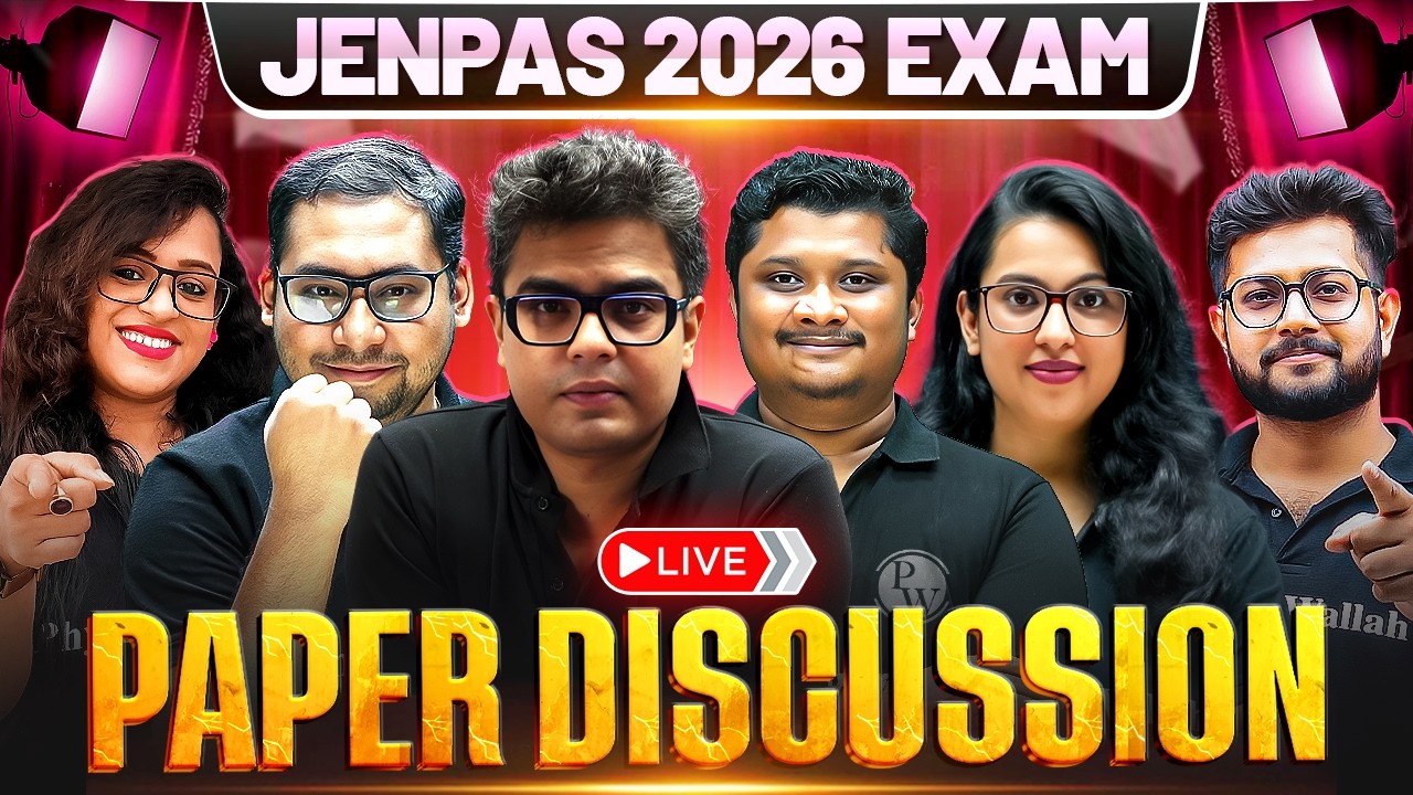 JENPAS UG 2026 Complete Paper Discussion 🚀🎯 #jenpasug  #jenpas2026