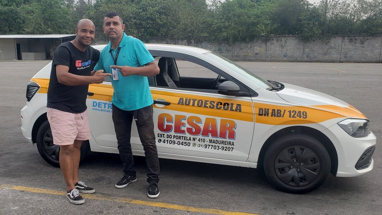 Prova Prática Cidade das Crianças Autoescola César carro Polo