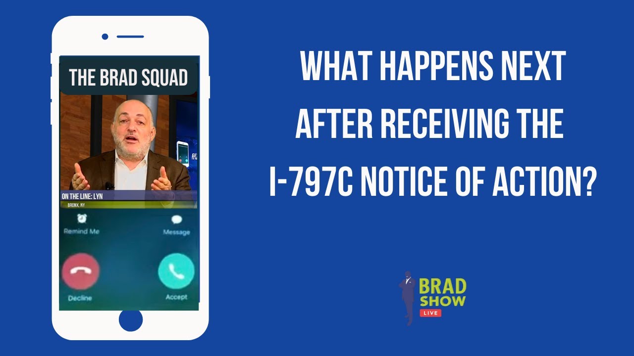 What Happens Next After Receiving The I-797C Notice of Action?