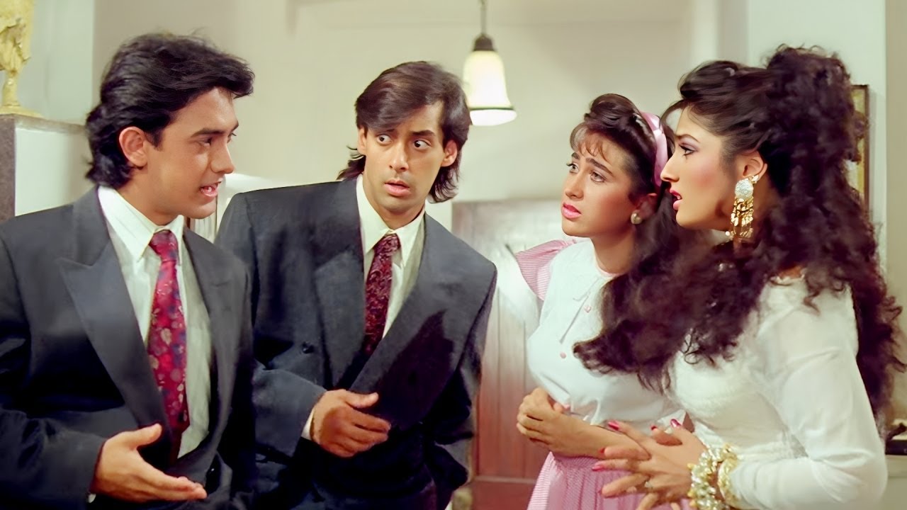 हमारे रिश्ते के लिए पहले Daddy से बात करनी होगी । Andaz Apna Apna Movie Comedy Scene HD