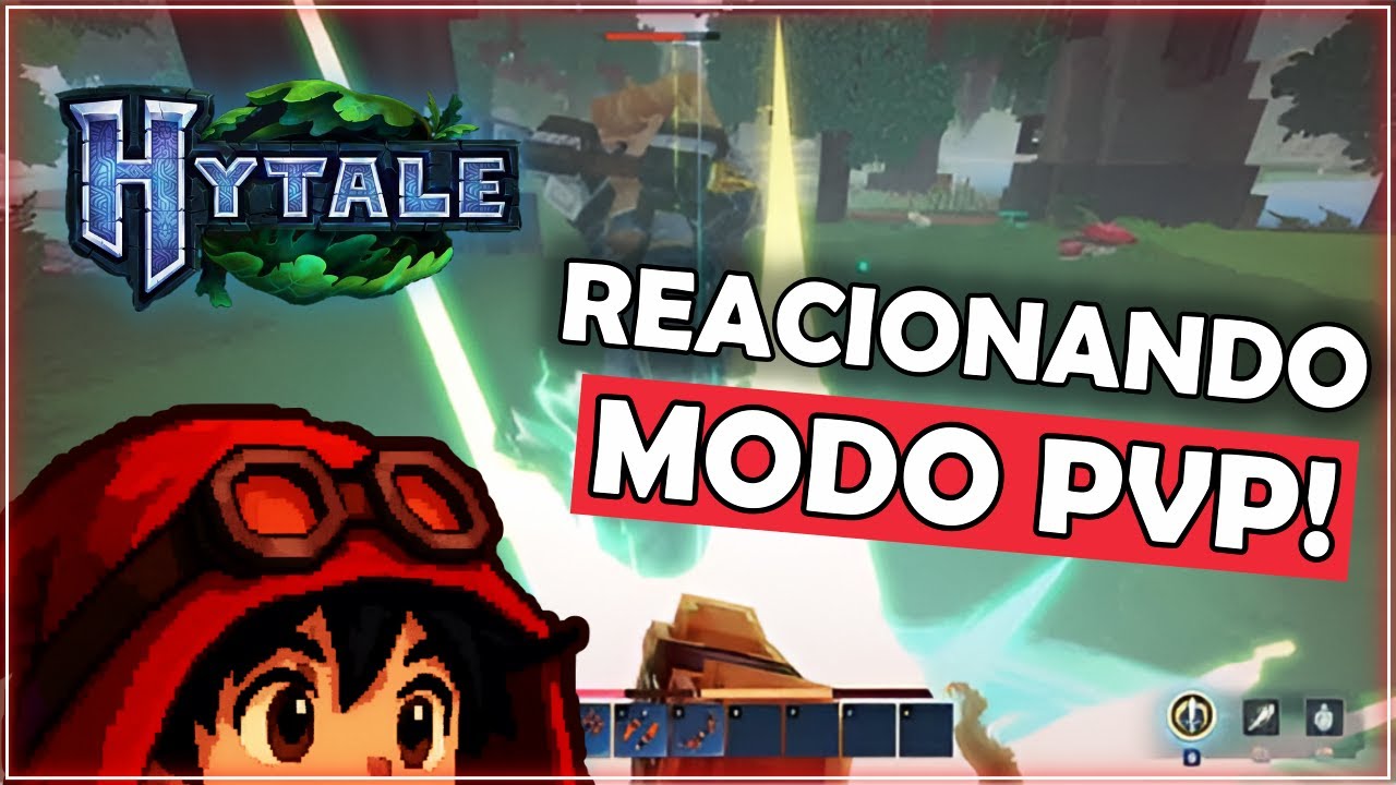 REACIONANDO AL GAMEPLAY PVP DE HYTALE! - Hytale en español